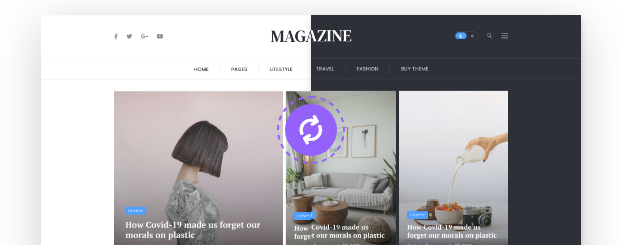 Enhance user experience with built-in <em>Light & Dark Mode</em> support